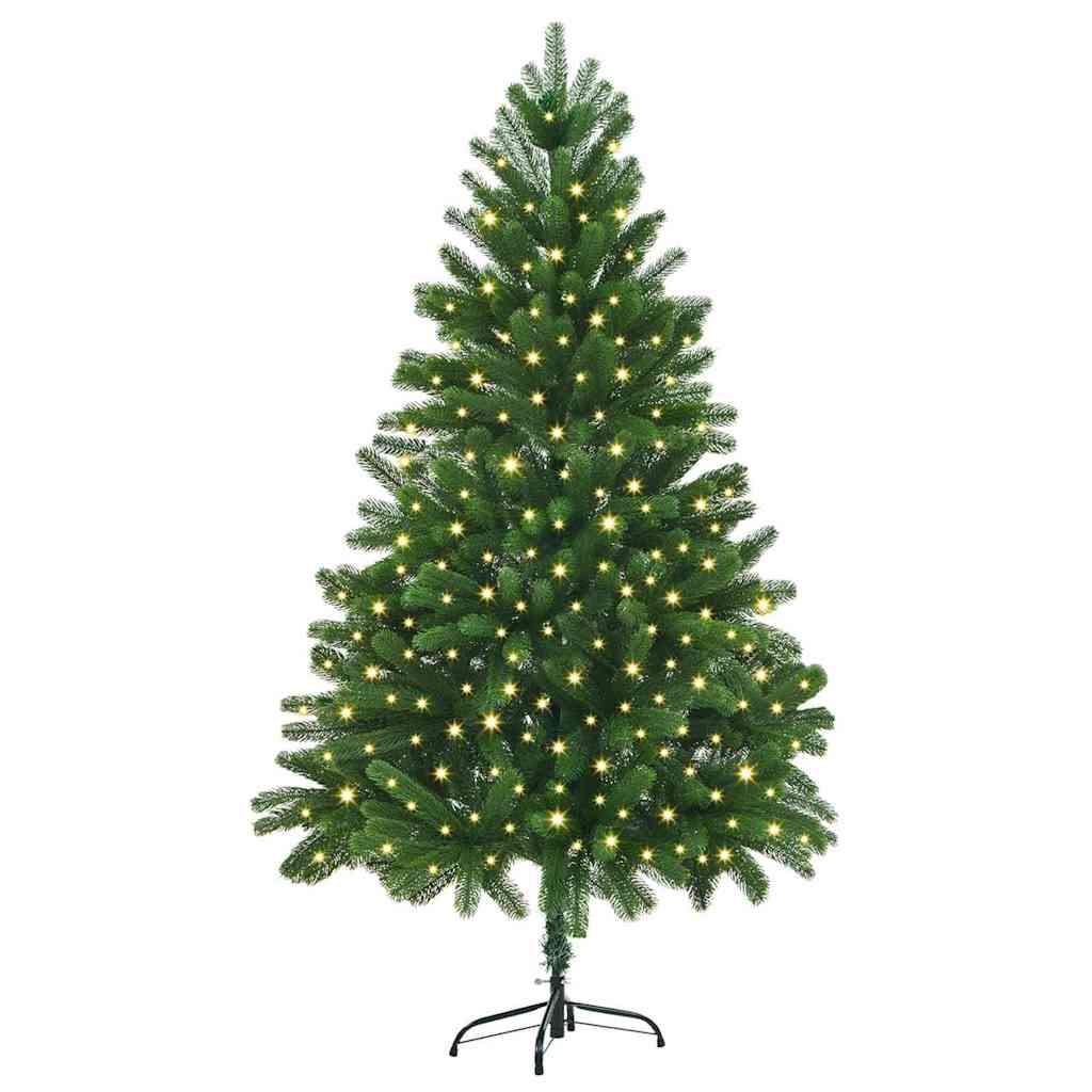Albero di Natale con 300 LED con supporto Verde 180 cm PE | homemem39