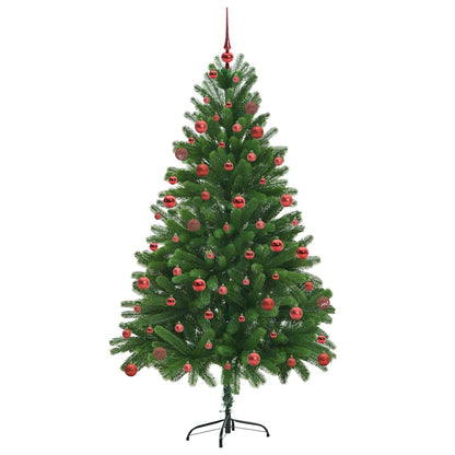 Albero di Natale con 300 LED con supporto Verde 180 cm PE