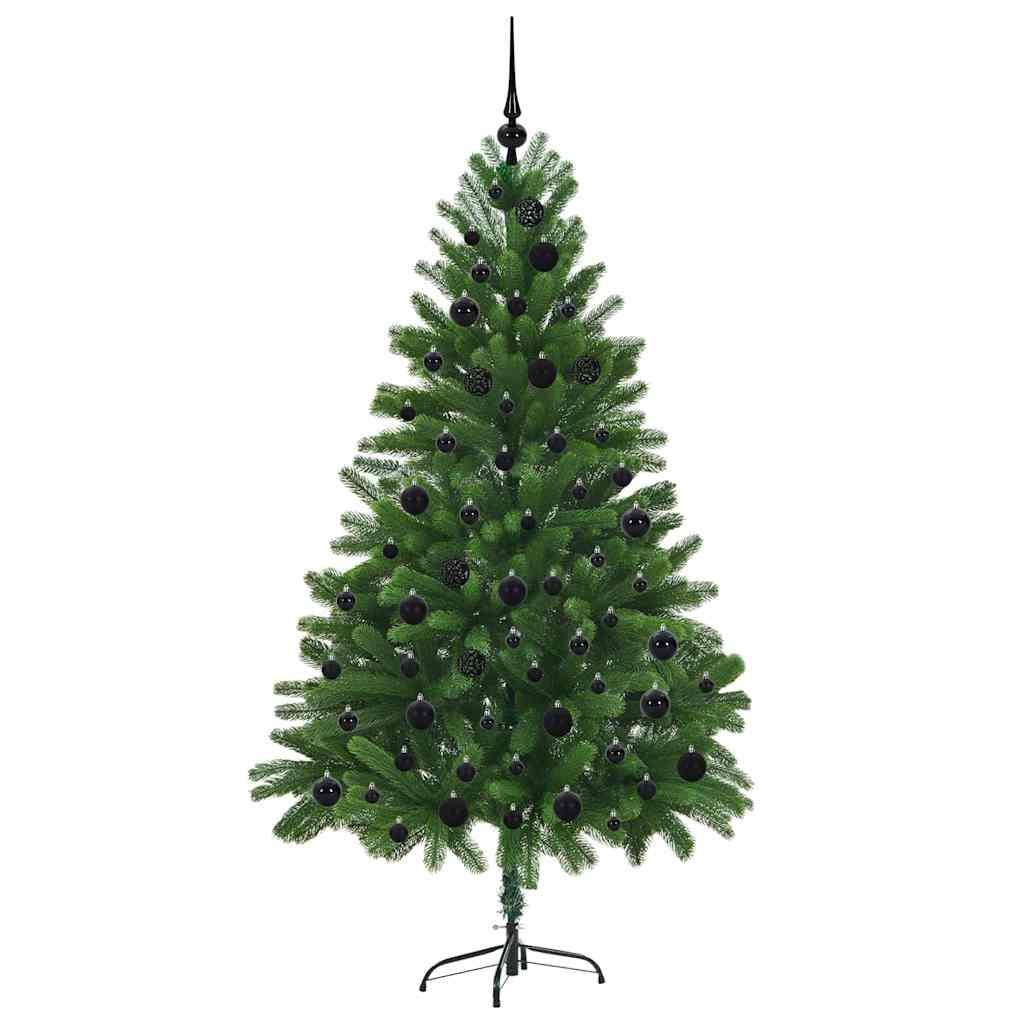 Albero di Natale con 300 LED con supporto Verde 180 cm PE