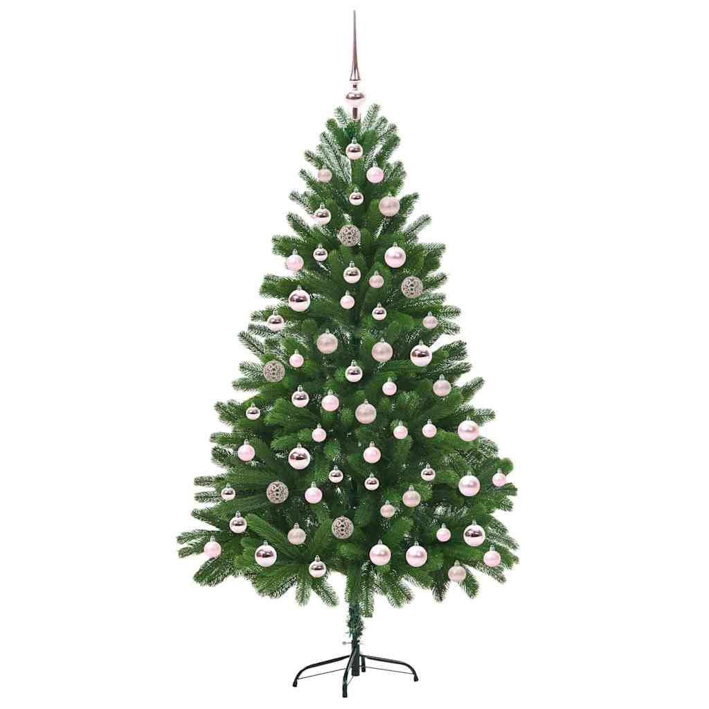 Albero di Natale con 300 LED con supporto Verde 180 cm PE