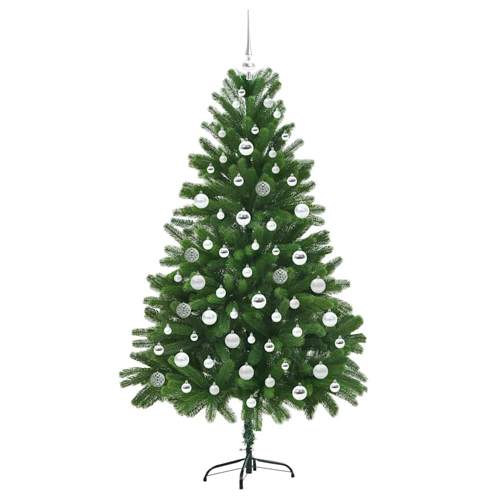 Albero di Natale con 300 LED con supporto Verde 180 cm PE | homemem39