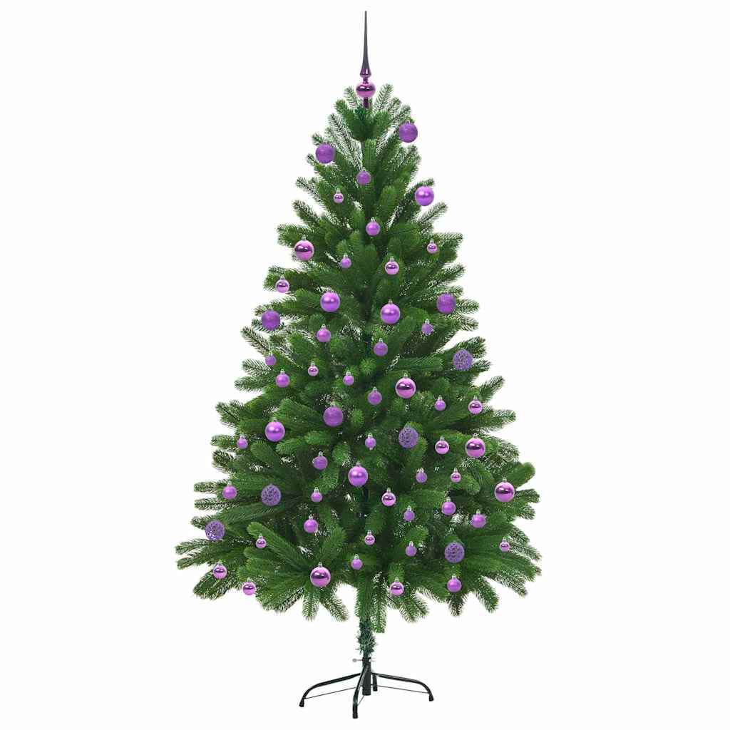 Albero di Natale con 300 LED con supporto Verde 180 cm PE