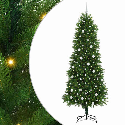 Albero di Natale con 300 LED con supporto Verde 240 cm PE