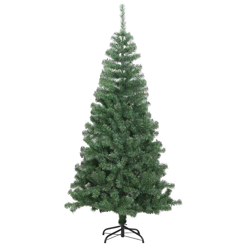 Albero di Natale con 150 LED con supporto Verde 120 cm PVC | homemem39