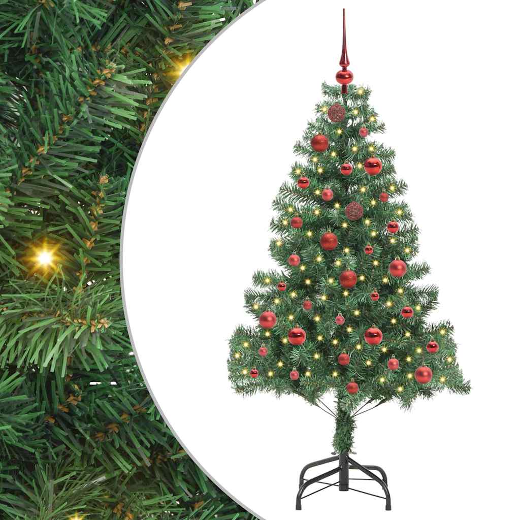 Albero di Natale Verde 150 cm PVC
