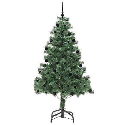 Albero di Natale con 300 LED con supporto Verde 210 cm PVC