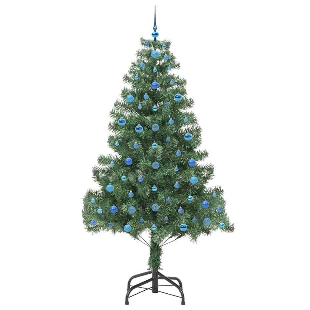 Albero di Natale con 300 LED con supporto Verde 210 cm PVC