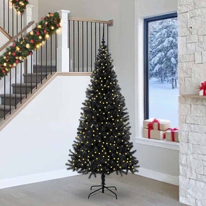 Albero di Natale Nero 240 cm PVC