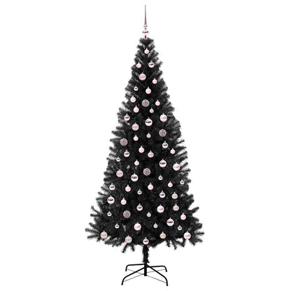 Albero di Natale Nero 240 cm PVC | homemem39