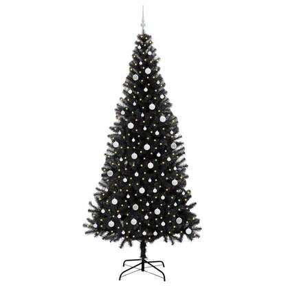 Albero di Natale Nero 240 cm PVC