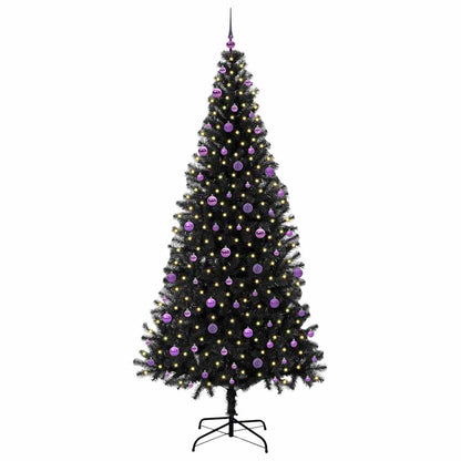 Albero di Natale Nero 240 cm PVC | homemem39