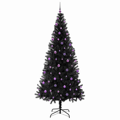 Albero di Natale Nero 240 cm PVC | homemem39