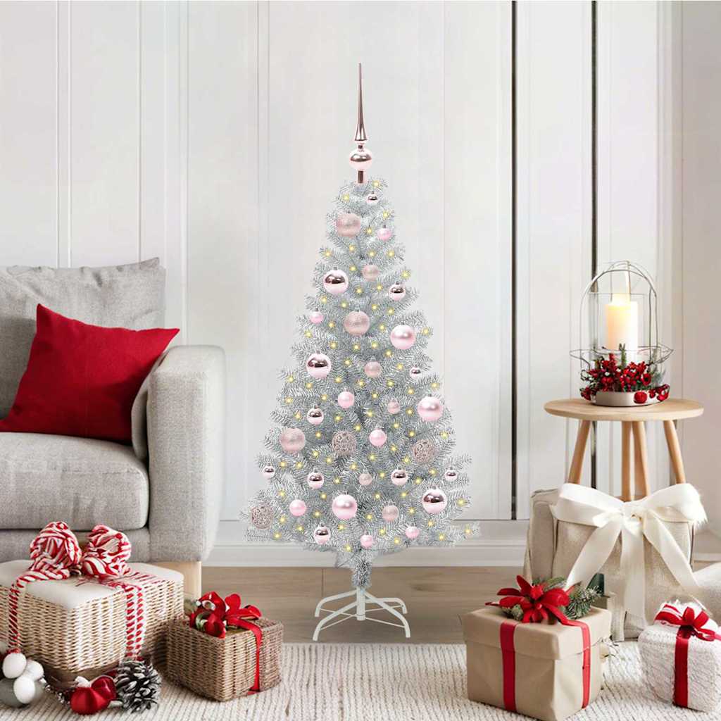 Albero di Natale Argento 120 cm PET | homemem39