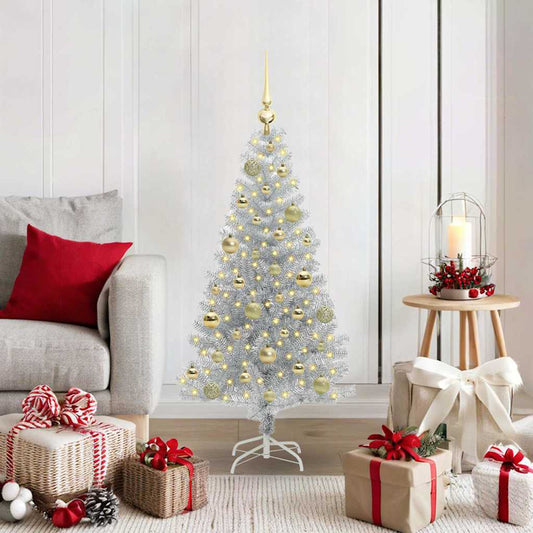 Albero di Natale Argento 120 cm PET