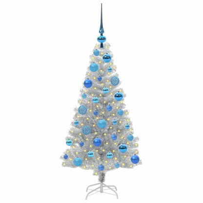 Albero di Natale Argento 120 cm PET