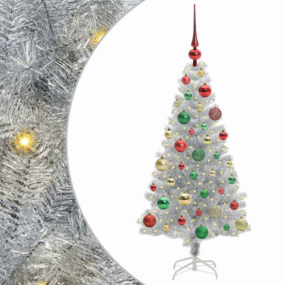 Albero di Natale Argento 120 cm PET