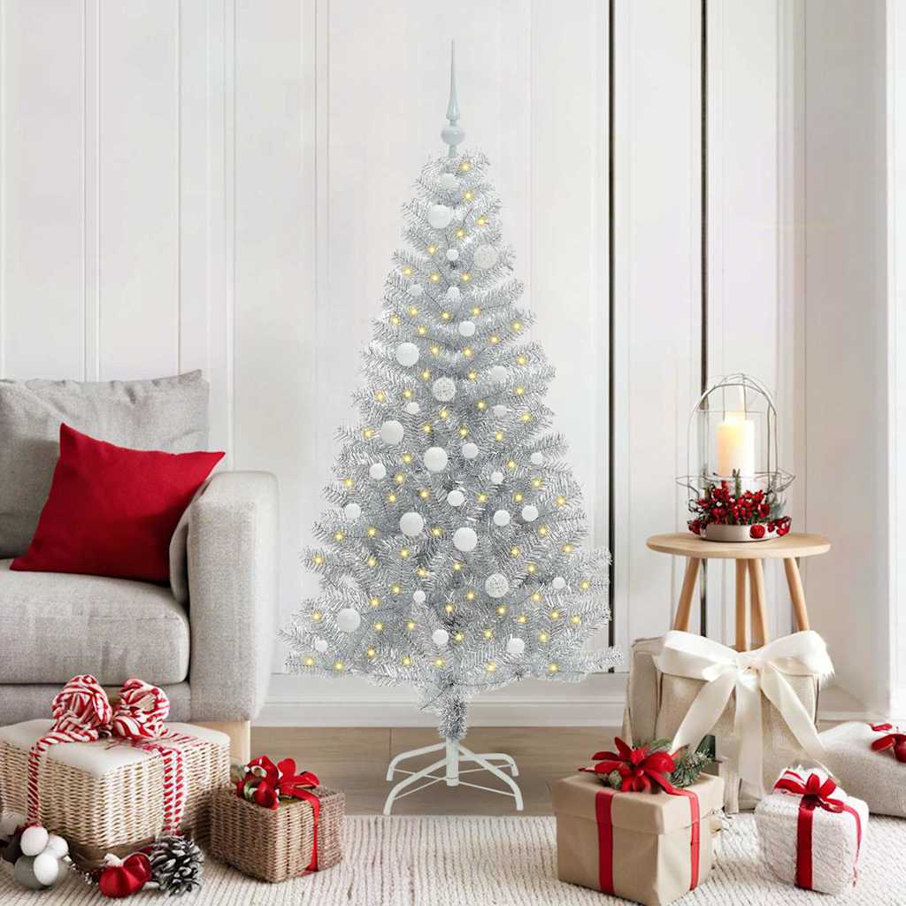 Albero di Natale Argento 150 cm PET