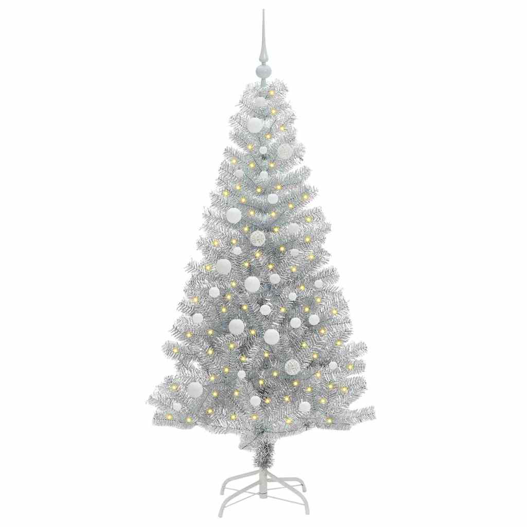 Albero di Natale Argento 150 cm PET | homemem39