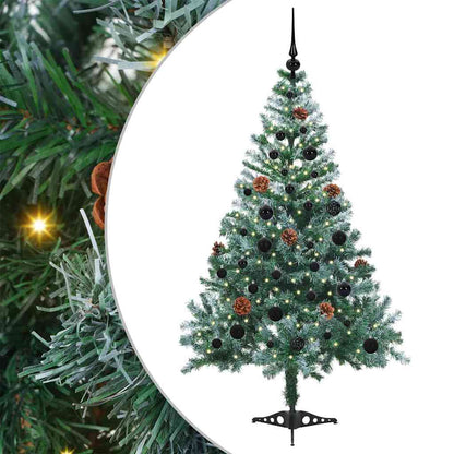 Albero di Natale artificiale Verde 150 cm PVC e Acciaio