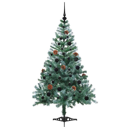 Albero di Natale artificiale Verde 150 cm PVC e Acciaio