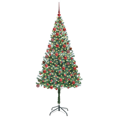 Albero di Natale artificiale Verde 180 cm PVC e Acciaio