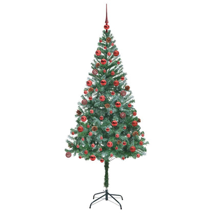 Albero di Natale artificiale Verde 180 cm PVC e Acciaio