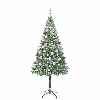 Albero di Natale artificiale Verde 180 cm PVC e Acciaio