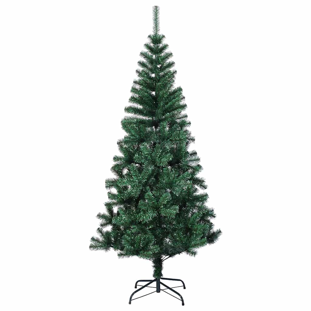 Albero di Natale artificiale con luci integrate Verde 120 cm | homemem39