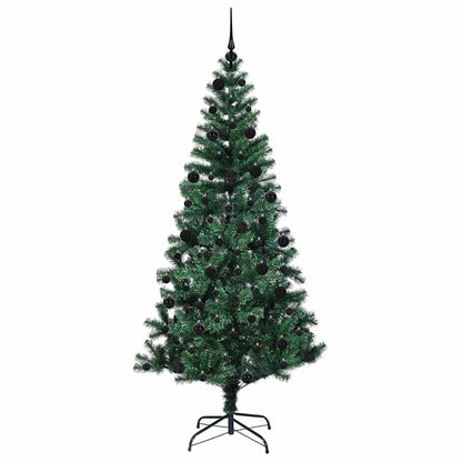 Albero di Natale artificiale con luci integrate Verde 210 cm