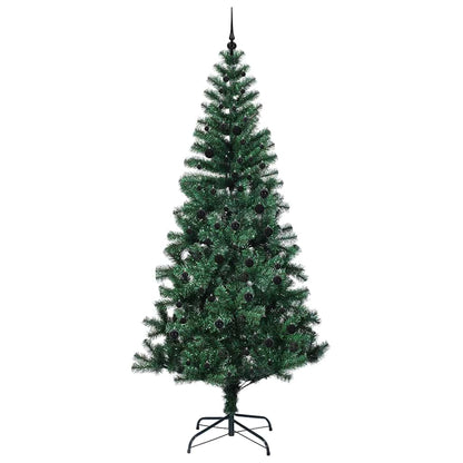 Albero di Natale artificiale con luci integrate Verde 240 cm