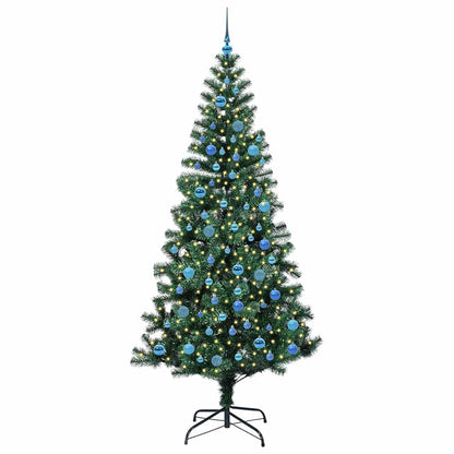 Albero di Natale artificiale con luci integrate Verde 240 cm