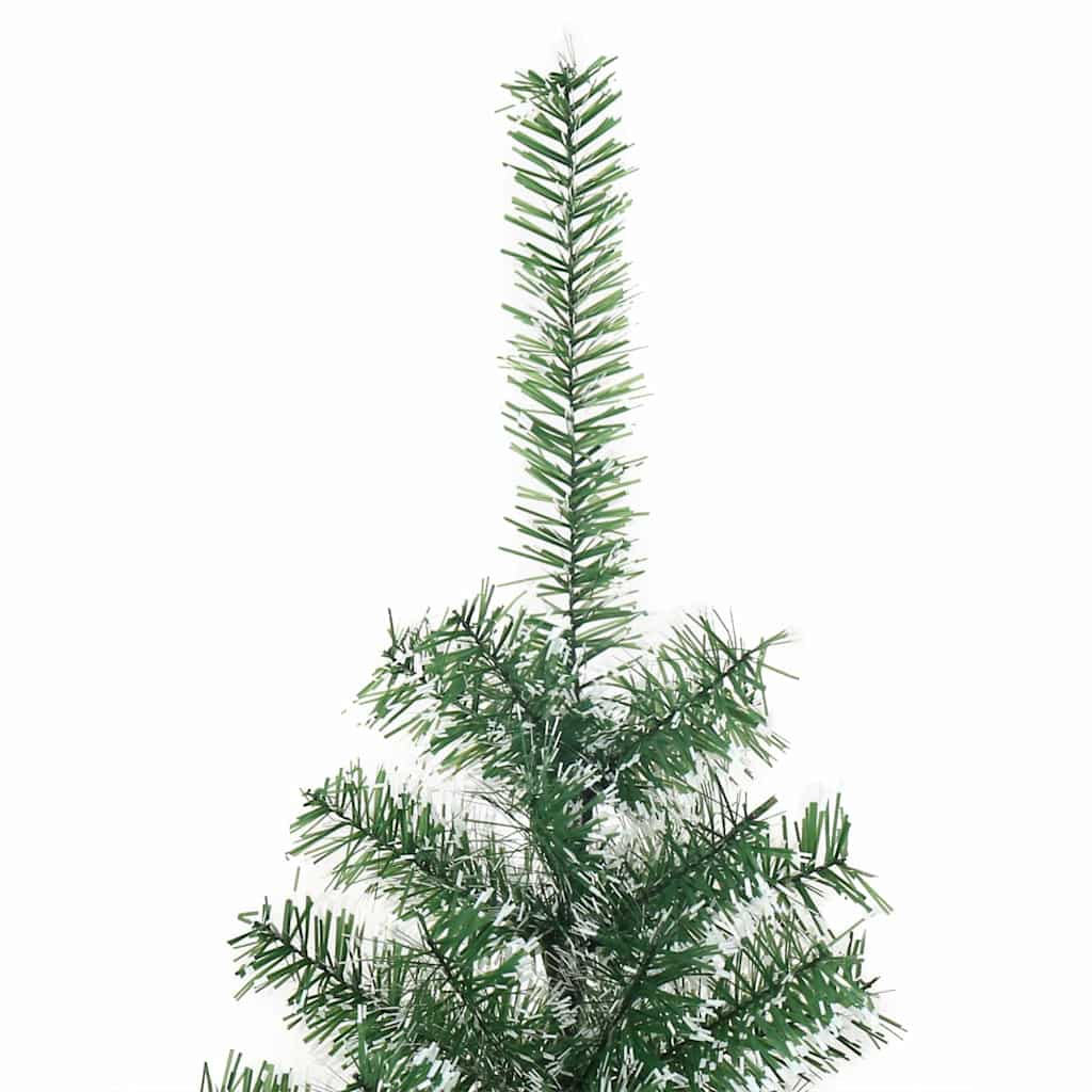 Albero di Natale Artificiale Imbiancato con Luci LED 210 cm | homemem39