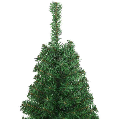 Albero di Natale artificiale con 150 LED Verde 120 cm | homemem39