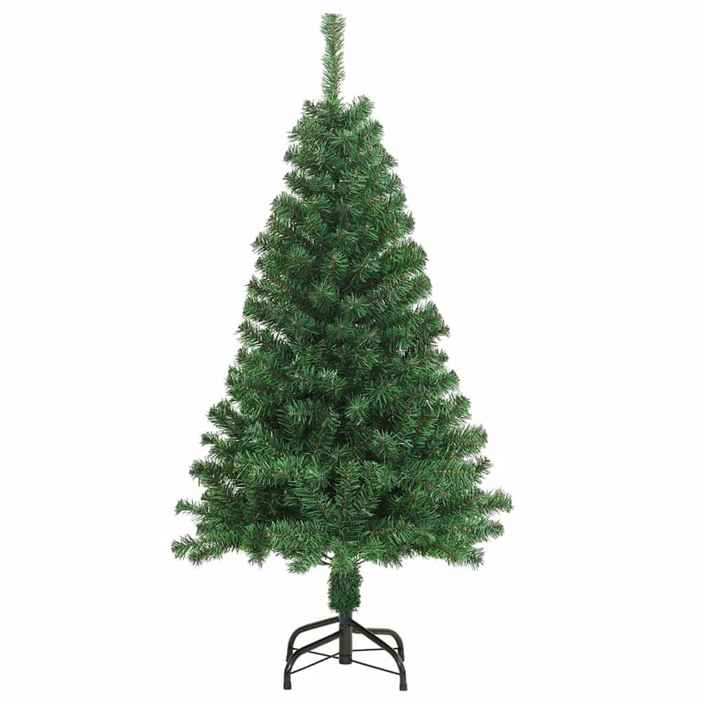 Albero di Natale artificiale con 150 LED Verde 120 cm | homemem39