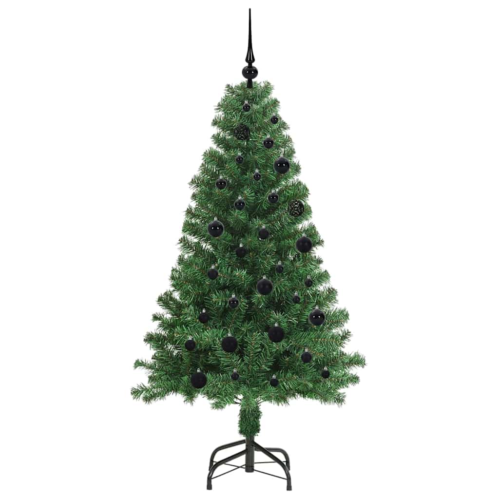 Albero di Natale artificiale con 150 LED Verde 150 cm