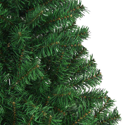 Albero di Natale artificiale con 300 LED Verde 210 cm | homemem39