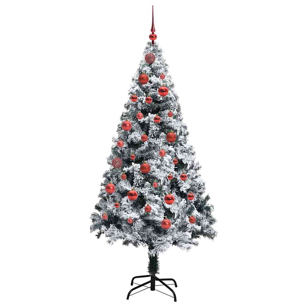 Albero di Natale artificiale con 150 LED Bianco 150 cm