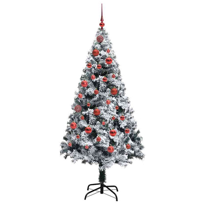 Albero di Natale artificiale con 150 LED Bianco 150 cm