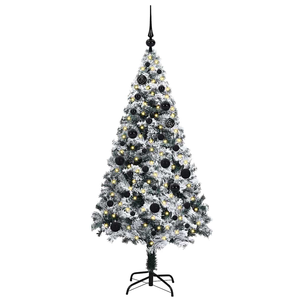 Albero di Natale artificiale con 150 LED Bianco 150 cm