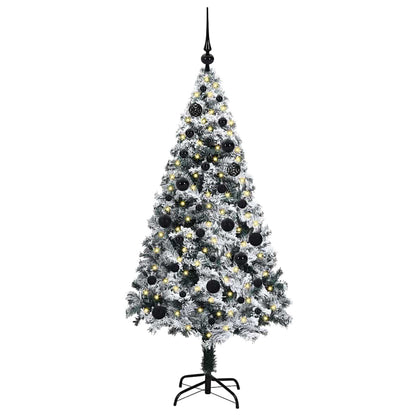 Albero di Natale artificiale con 150 LED Bianco 150 cm