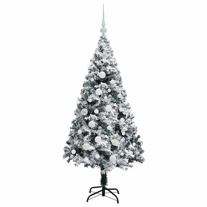 Albero di Natale artificiale con 150 LED Bianco 150 cm