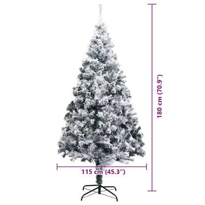 Albero di Natale artificiale con 300 LED Bianco 180 cm | homemem39