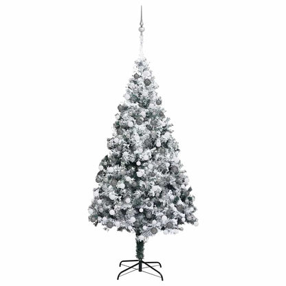Albero di Natale artificiale con 300 LED Bianco 180 cm