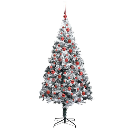 Albero di Natale artificiale con 300 LED Bianco 180 cm