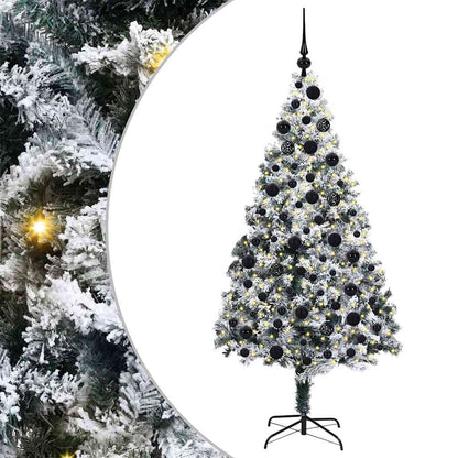 Albero di Natale artificiale con 300 LED Bianco 180 cm
