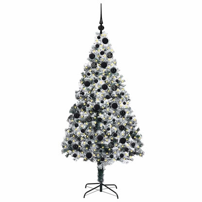 Albero di Natale artificiale con 300 LED Bianco 180 cm