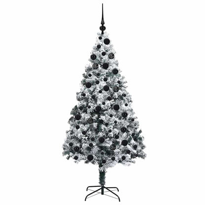 Albero di Natale artificiale con 300 LED Bianco 180 cm
