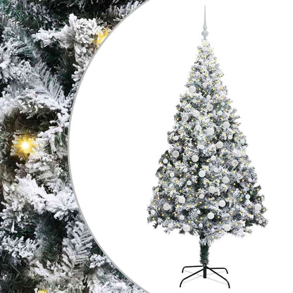 Albero di Natale artificiale con 300 LED Bianco 180 cm | homemem39