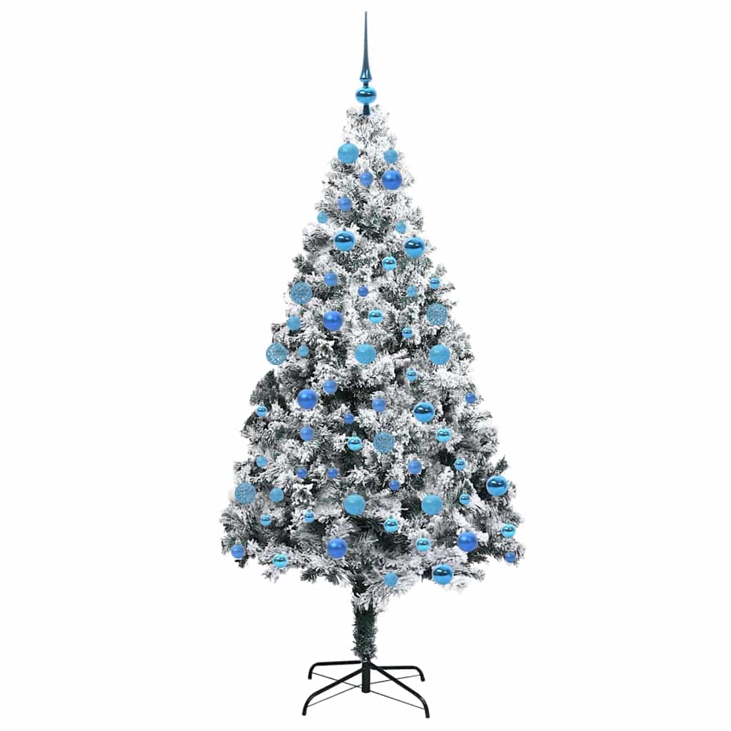 Albero di Natale artificiale con 300 LED Bianco 180 cm