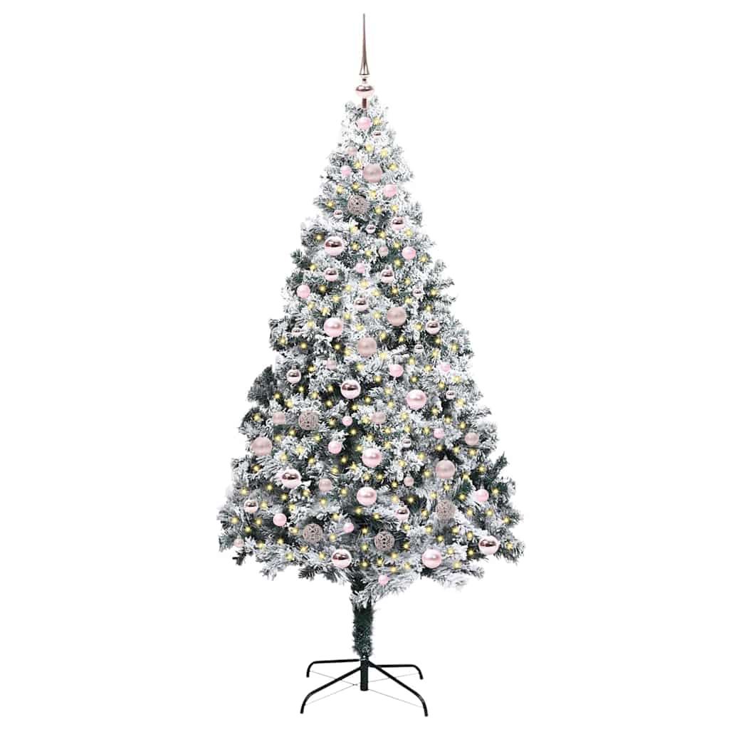 Albero di Natale artificiale con 300 LED Bianco 210 cm | homemem39